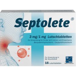 SEPTOLETE 3 mg/1 mg Lutschtabletten 16 St – Артикул 13512813 (артикул 13512813) Германия