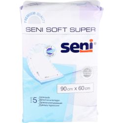 SENI Soft Super Bettschutzunterlage 90x60 cm 5 St – Артикул 13598424 (артикул 13598424) Германия