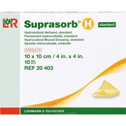 SUPRASORB H Hydrokoll.Verb.standard 10x10 cm 10 St – Артикул 14258601 (артикул 14258601) Германия