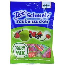 SOLDAN Tex Schmelz Traubenzucker Gartenfrucht-Mix 75 g – Артикул 14320659 (артикул 14320659) Германия