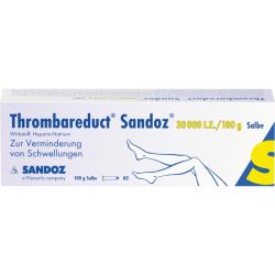 THROMBAREDUCT Sandoz 30.000 I.E. Salbe 100 g – Артикул 852915 (артикул 852915) Германия