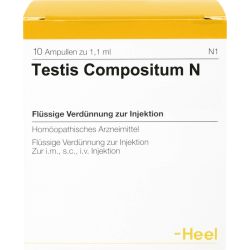 TESTIS COMPOSITUM N Ampullen 10 St – Артикул 1676082 (артикул 1676082) Германия