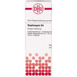 STAPHISAGRIA D 4 Dilution 20 ml – Артикул 2106501 (артикул 2106501) Германия