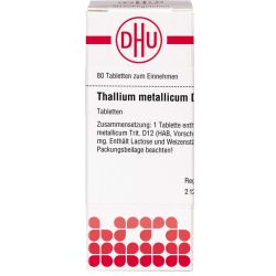 THALLIUM METALLICUM D 12 Tabletten 80 St – Артикул 2119811 (артикул 2119811) Германия