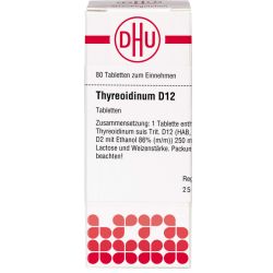 THYREOIDINUM D 12 Tabletten 80 St – Артикул 2119917 (артикул 2119917) Германия