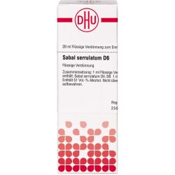 SABAL SERRULATUM D 6 Dilution 20 ml – Артикул 2123540 (артикул 2123540) Германия