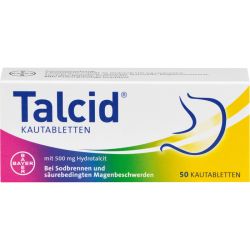 TALCID Kautabletten 50 St – Артикул 2530498 (артикул 2530498) Германия