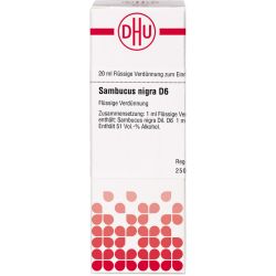 SAMBUCUS NIGRA D 6 Dilution 20 ml – Артикул 2621404 (артикул 2621404) Германия
