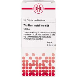 THALLIUM METALLICUM D 6 Tabletten 200 St – Артикул 2636943 (артикул 2636943) Германия