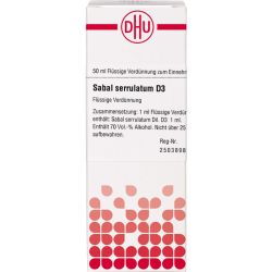 SABAL SERRULATUM D 3 Dilution 50 ml – Артикул 2810890 (артикул 2810890) Германия