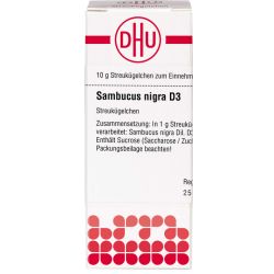 SAMBUCUS NIGRA D 3 Globuli 10 g – Артикул 2890340 (артикул 2890340) Германия