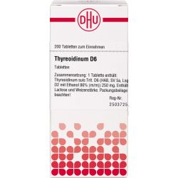 THYREOIDINUM D 6 Tabletten 200 St – Артикул 2933049 (артикул 2933049) Германия