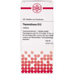 THYREOIDINUM D 12 Tabletten 200 St – Артикул 2933055 (артикул 2933055) Германия