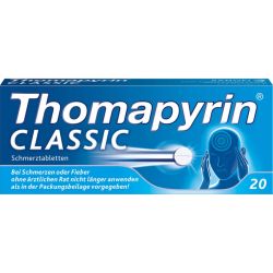 THOMAPYRIN CLASSIC Schmerztabletten 20 St – Артикул 3046735 (артикул 3046735) Германия