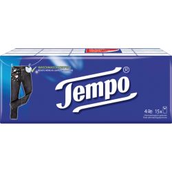 TEMPO Taschentcher ohne Menthol 5404 15X10 St – Артикул 3339992 (артикул 3339992) Германия