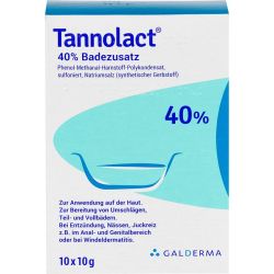 TANNOLACT Badezusatz 10X10 g – Артикул 3669382 (артикул 3669382) Германия