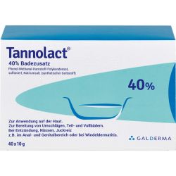 TANNOLACT Badezusatz 40X10 g – Артикул 3669399 (артикул 3669399) Германия