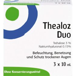 THEALOZ Duo Augentropfen 3X10 ml – Артикул 6626657 (артикул 6626657) Германия
