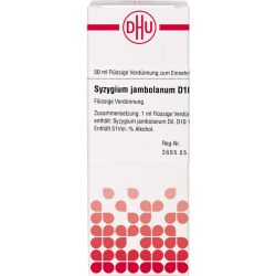 SYZYGIUM JAMBOLANUM D 10 Dilution 50 ml – Артикул 7249748 (артикул 7249748) Германия