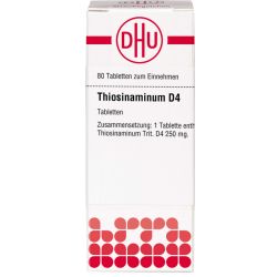 THIOSINAMINUM D 4 Tabletten 80 St – Артикул 7460288 (артикул 7460288) Германия