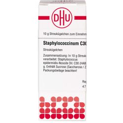 STAPHYLOCOCCINUM C 30 Globuli 10 g – Артикул 7597099 (артикул 7597099) Германия