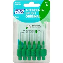 TEPE Interdentalbrste 0,8mm grn 6 St – Артикул 7641386 (артикул 7641386) Германия