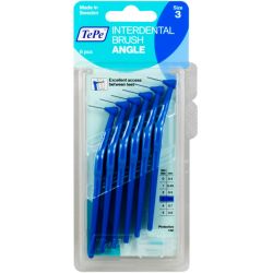 TEPE Angle Interdentalbrste 0,6mm blau 6 St – Артикул 7708860 (артикул 7708860) Германия