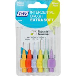 TEPE Interdentalbrste x-weich gemischt 6 St – Артикул 9724923 (артикул 9724923) Германия