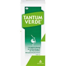 TANTUM VERDE 1,5 mg/ml Lsung z.Anw.i.d.Mundhhle 240 ml – Артикул 10253073 (артикул 10253073) Германия