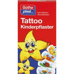 TATTOO Kinderpflaster 25x57 mm 8 St – Артикул 10934525 (артикул 10934525) Германия