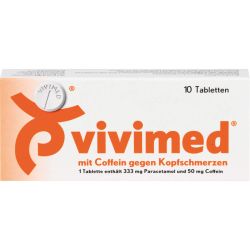 VIVIMED mit Coffein gegen Kopfschmerzen Tabletten 10 St – Артикул 410318 (артикул 410318) Германия