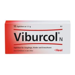 VIBURCOL N Kinder- und Suglings-Suppositorien 12 St – Артикул 676387 (артикул 676387) Германия