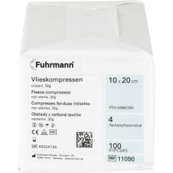VLIESKOMPRESSEN 10x20 cm unsteril 4lagig 100 St – Артикул 962265 (артикул 962265) Германия