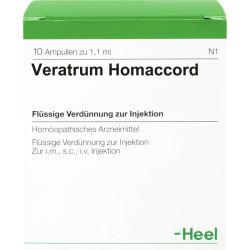 VERATRUM HOMACCORD Ampullen 10 St – Артикул 1083057 (артикул 1083057) Германия