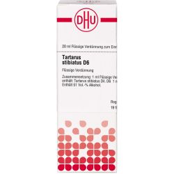 TARTARUS STIBIATUS D 6 Dilution 20 ml – Артикул 2120180 (артикул 2120180) Германия