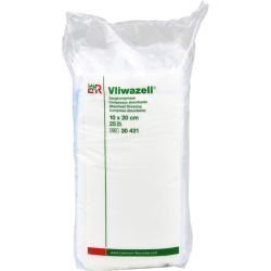 VLIWAZELL Saugkompressen unsteril 10x20 cm 25 St – Артикул 2232826 (артикул 2232826) Германия