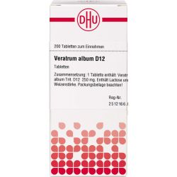 VERATRUM ALBUM D 12 Tabletten 200 St – Артикул 2933397 (артикул 2933397) Германия