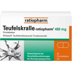 TEUFELSKRALLE-RATIOPHARM Filmtabletten 50 St – Артикул 2940724 (артикул 2940724) Германия