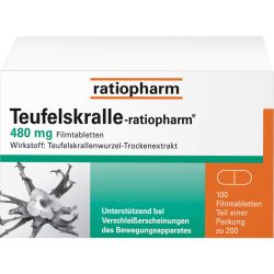 TEUFELSKRALLE-RATIOPHARM Filmtabletten 100 St – Артикул 2940730 (артикул 2940730) Германия
