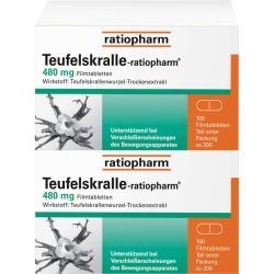 TEUFELSKRALLE-RATIOPHARM Filmtabletten 200 St – Артикул 2940747 (артикул 2940747) Германия
