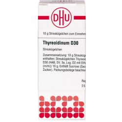 THYREOIDINUM D 30 Globuli 10 g – Артикул 4240669 (артикул 4240669) Германия