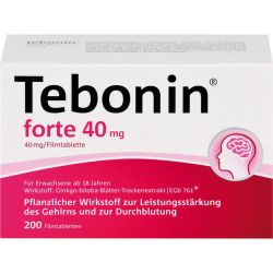 TEBONIN forte 40 mg Filmtabletten 200 St – Артикул 4247370 (артикул 4247370) Германия