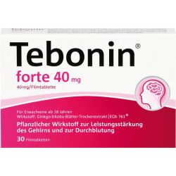 TEBONIN forte 40 mg Filmtabletten 30 St – Артикул 4507747 (артикул 4507747) Германия