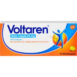 VOLTAREN Dolo Liquid 25 mg Weichkapseln 10 St – Артикул 5023922 (артикул 5023922) Германия