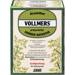 VOLLMERS prparierter grner Hafertee Filterbeutel 40 St – Артикул 5371899 (артикул 5371899) Германия