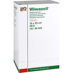 VLIWAZELL Saugkompressen steril 15x25 cm 30 St – Артикул 5855663 (артикул 5855663) Германия