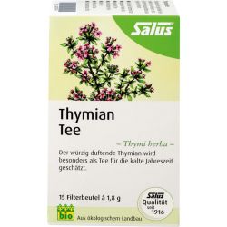 THYMIAN TEE Krutertee Thymi herba Bio Salus Fbtl. 15 St – Артикул 6765755 (артикул 6765755) Германия