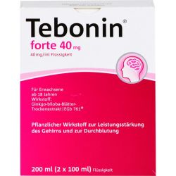 TEBONIN forte 40 mg Lsung 2X100 ml – Артикул 6995998 (артикул 6995998) Германия