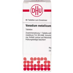 VANADIUM METALLICUM D 6 Tabletten 80 St – Артикул 7183009 (артикул 7183009) Германия