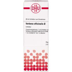VERBENA OFFICINALIS Urtinktur 20 ml – Артикул 7183191 (артикул 7183191) Германия
